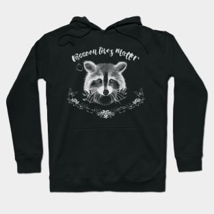 Raccoon Lives Matter Iconic-Tee Hoodie